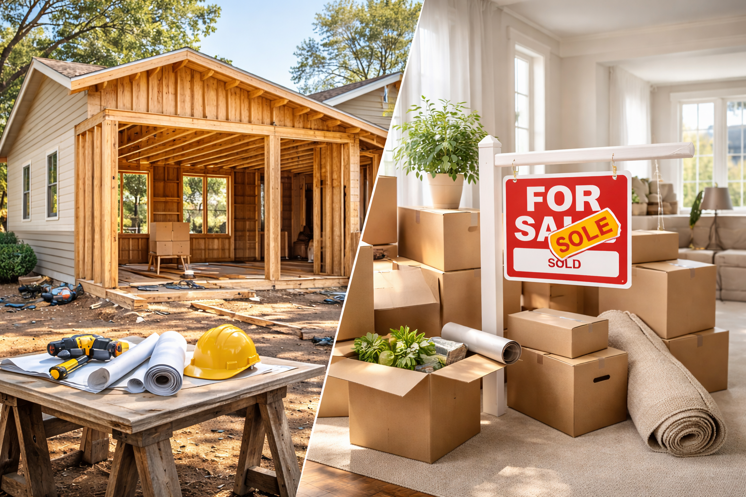 Why an Addition Is Often Better Than Moving